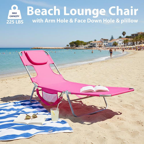 Foldable Beach Lounge Chair