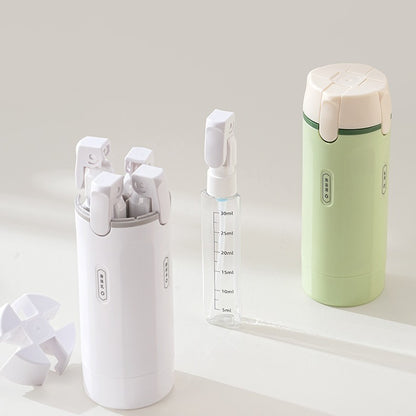 4-in-1 Travel Pump Bottle,Cosmetic Container