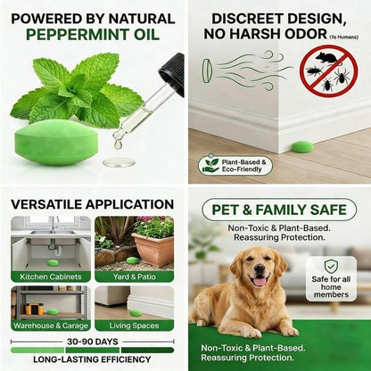 Natural Peppermint Pest Repellent Tablets