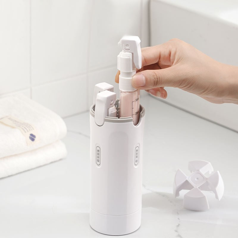 4-in-1 Travel Pump Bottle,Cosmetic Container