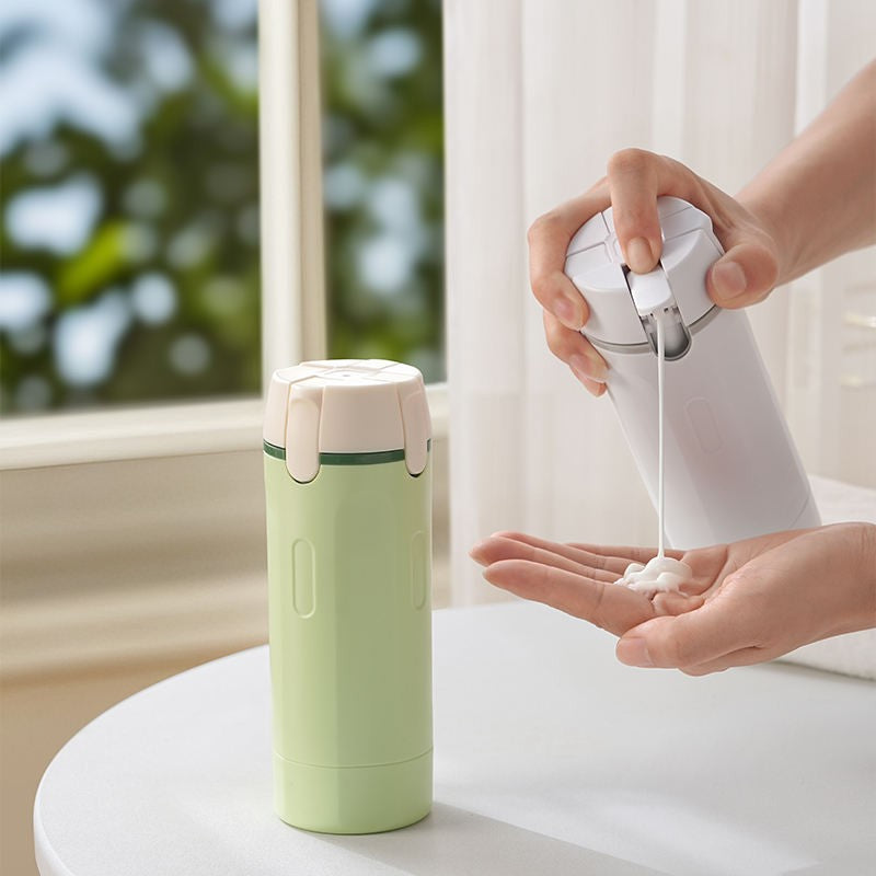 4-in-1 Travel Pump Bottle,Cosmetic Container